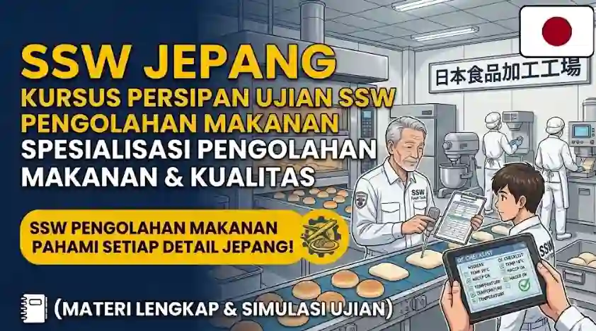 Kelas SSW Pengolahan Makanan dan Minuman